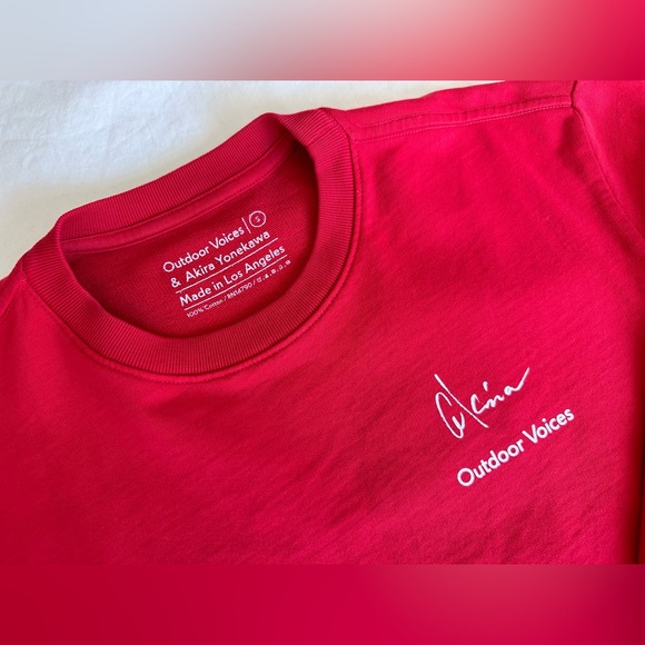 NWOT Outdoor Voices & Akira Yonekawa Sweatshirt Small - Picture 4 of 5